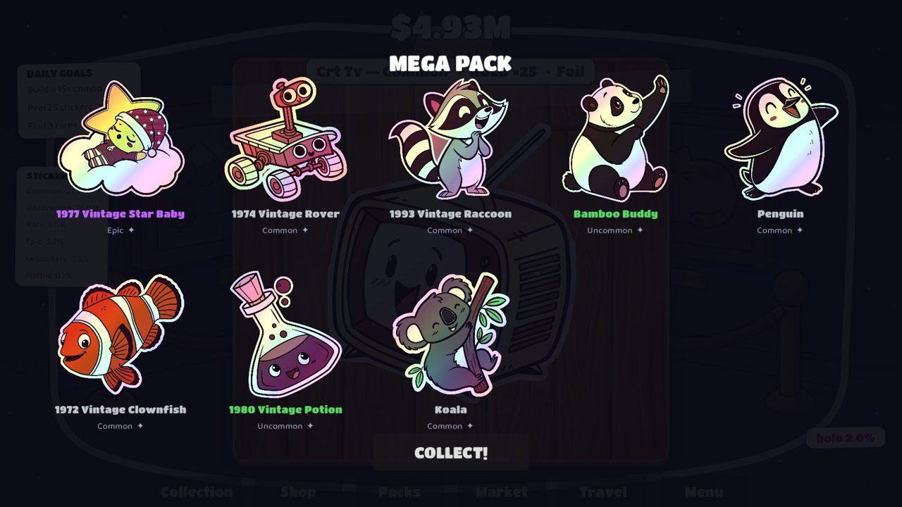 Mega Pack card reveal