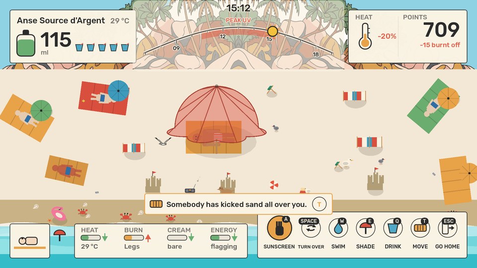 Under the umbrella, which keeps you safe and pays you nothing