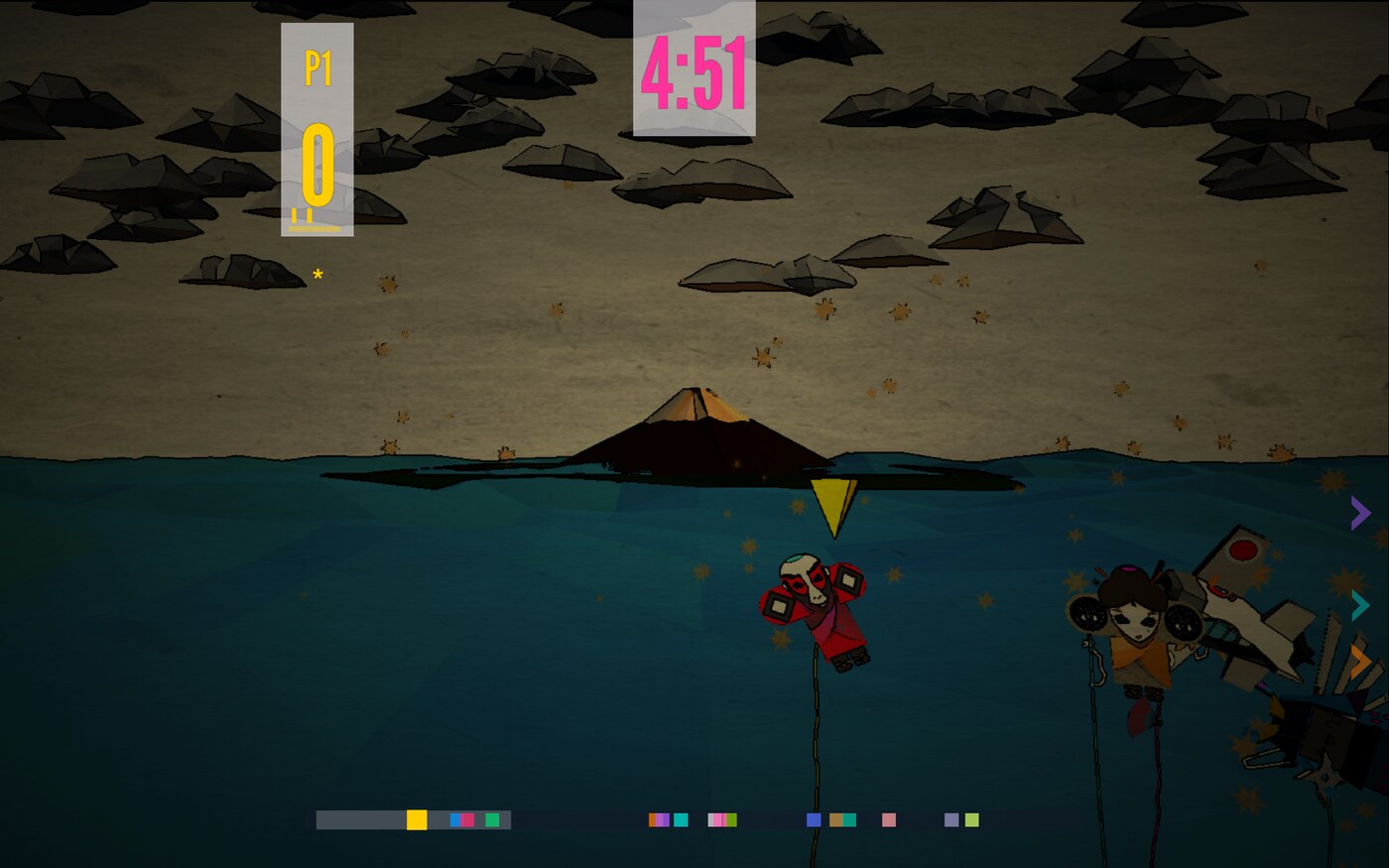A battle royale in the deep water of Shinkai