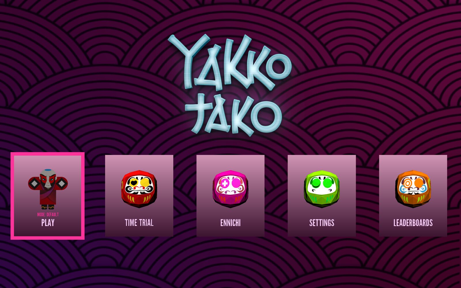 Main menu